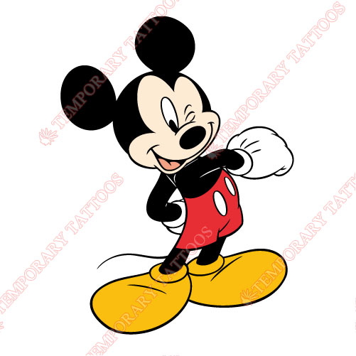Mickey Mouse Customize Temporary Tattoos Stickers NO.810
